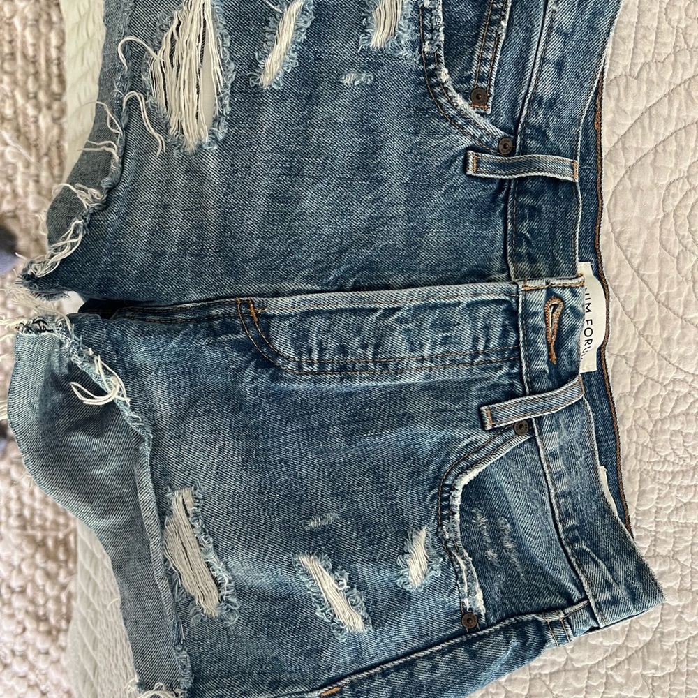 Denim Forum Blue Jean Shorts